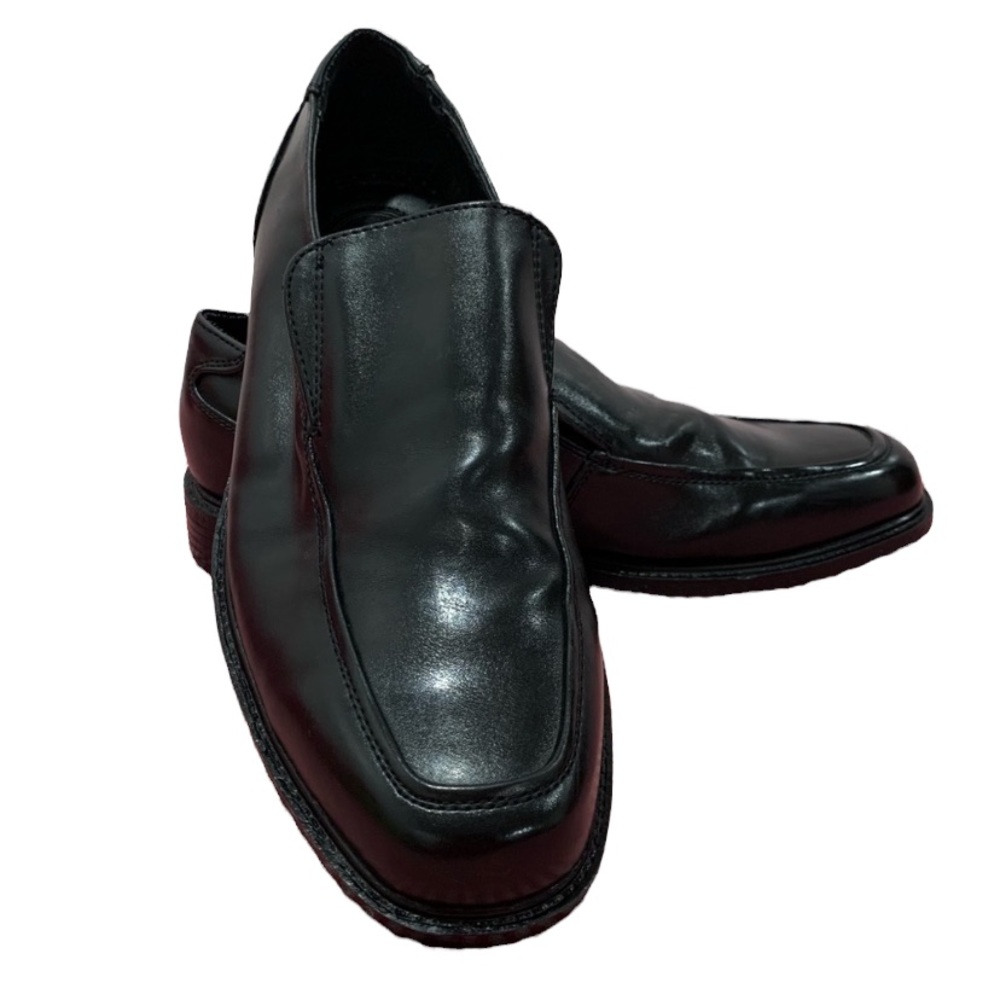 Men’s Croft & Barrow Black Luke Slip On Loafer Dress Shoes Size 9